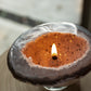 Polished Geode Bowl Oil Candle